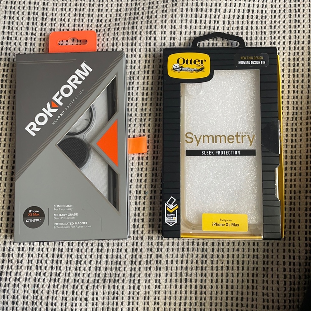 iPhone XS Max phone cases- OtterBox and Rokform